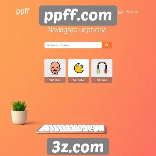 Navegação intuitiva destaca-se no site ppff.com