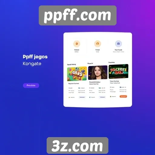 Facilidade de navegação no site ppff.com