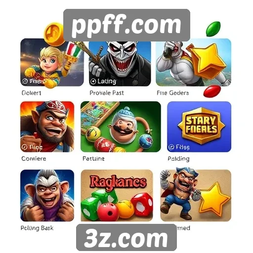 Os jogos mais populares disponíveis em ppff.com