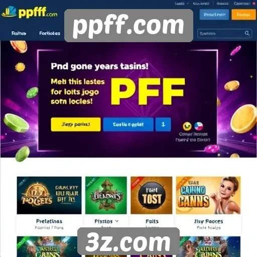 Promoções e bônus oferecidos em ppff.com