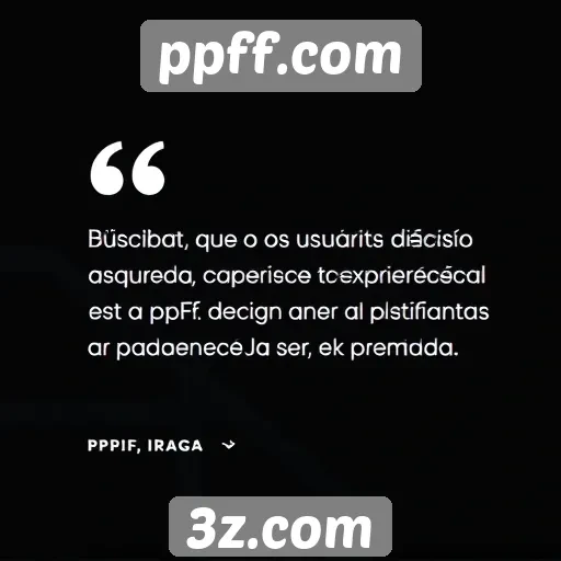 Feedback dos usuários sobre a experiência no ppff.com